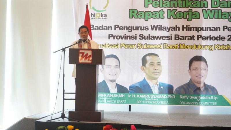 Pj Gubernur Bahtiar Dorong HIPKA Manfaatkan Potensi Alam Sulbar
