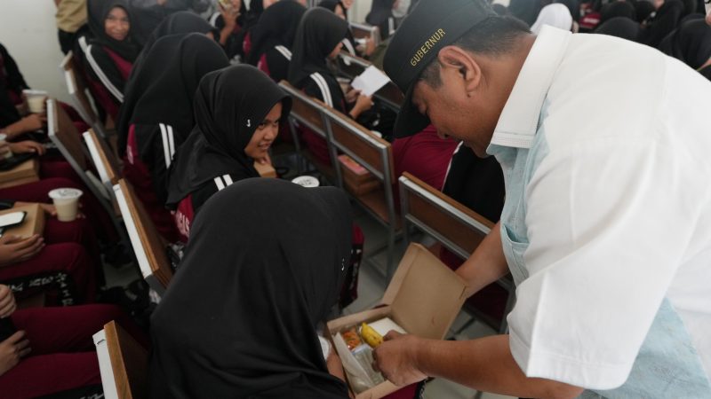 Sulbar Uji Coba Program Makan Bergizi Gratis di SMKN 1 Rangas