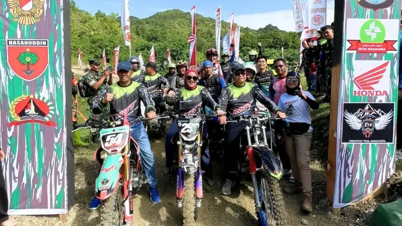 Ketua DPRD Sulbar Hadiri Pembukaan Event Mamuju Adventure Trail