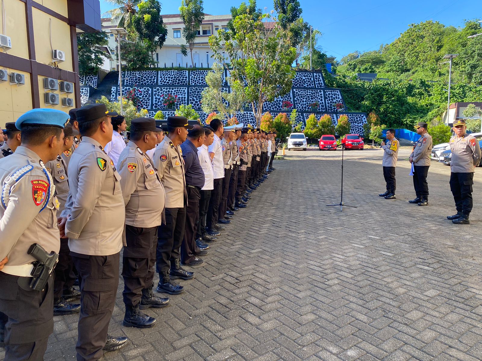 Polda Sulbar Terjunkan Ratusan Personel, Perkuat Pengamanan Kampanye di Mateng