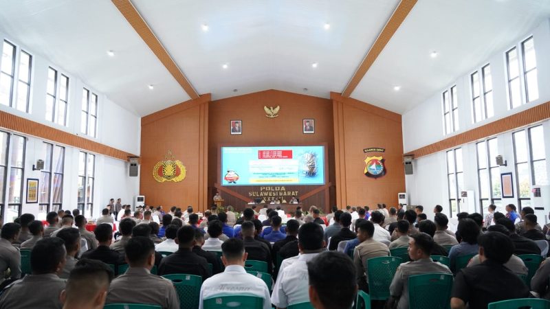 Divisi Propam Lakukan Pembinaan Profesi Polri di Polda Sulbar