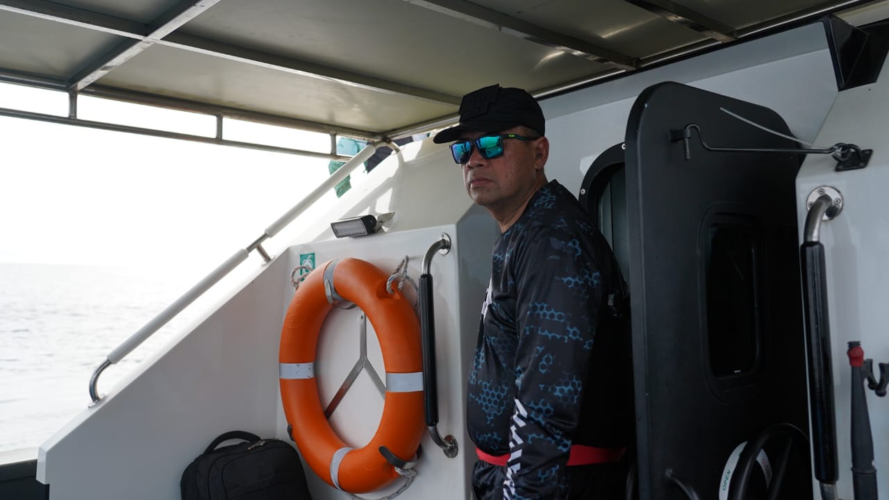 Kapolda Sulbar Pimpin Patroli Laut di Perairan Mamuju, Pastikan Situasi Aman dan Tertib