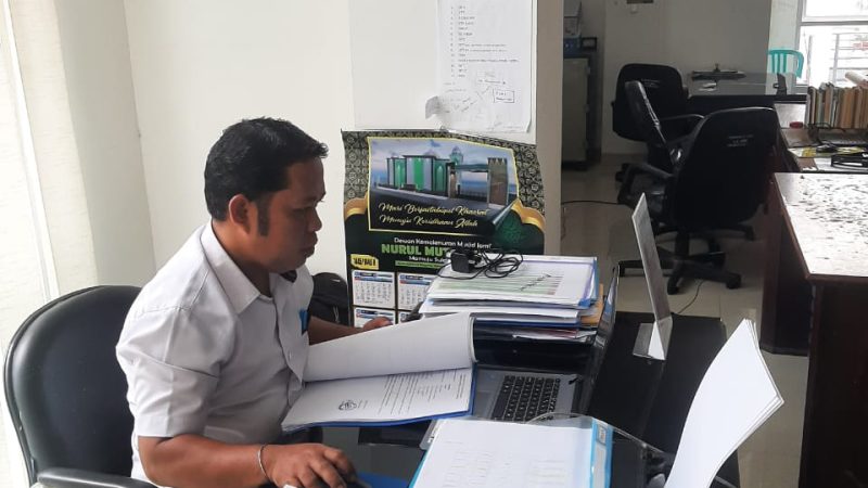 Budi, Pegawai Biro Pemerintahan Setda Wakili KORPRI Sulbar Cabang Adzan