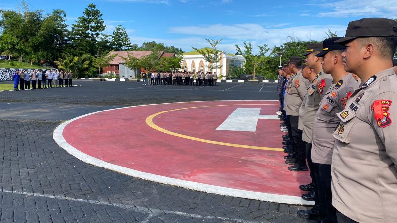 Polda Sulbar Siagakan 578 Personel Jelang Pelantikan Presiden RI