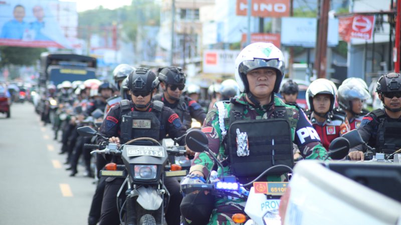 Patroli Skala Besar Pastikan Situasi Kondusif Jelang Pelantikan Presiden dan Wakil Presiden
