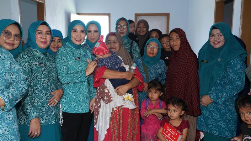 Anjangsana TP PKK Sulbar, Serahkan Sejumlah Bantuan