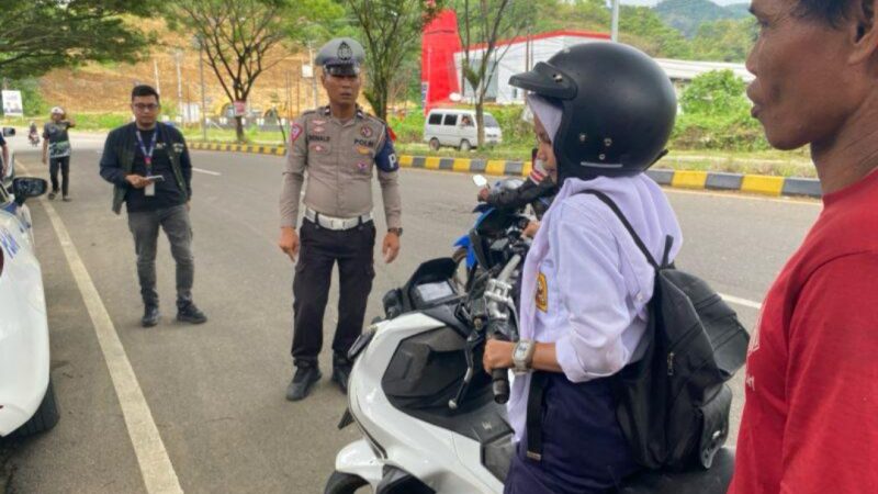 Operasi Zebra Marano Hari Pertama, Ditlantas Polda Sulbar Jaring 32 Pelangga