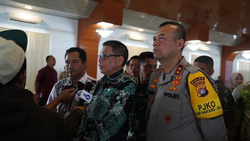 Kapolda Sulbar Hadiri MoU Antara Pemprov dan Kejaksaan Tinggi