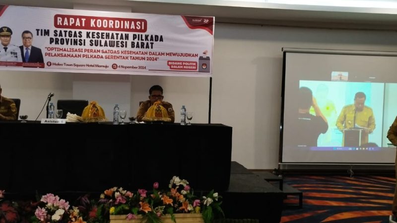 Kesbangpol Gelar Rapat Tim Satgas Kesehatan Jelang Pilkada