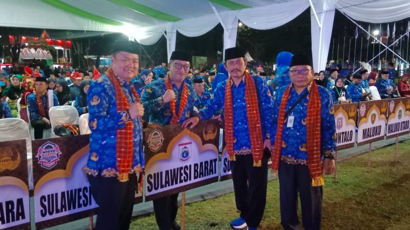 Dibuka Wapres, Rombongan Korpri Sulbar Hadiri Pembukaan MTQN VII di Palangkaraya