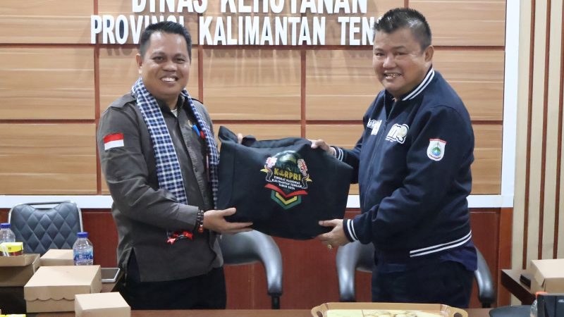 Kafilah MTQN Sulbar Silaturahmi dengan Dinas Kehutanan Kalteng