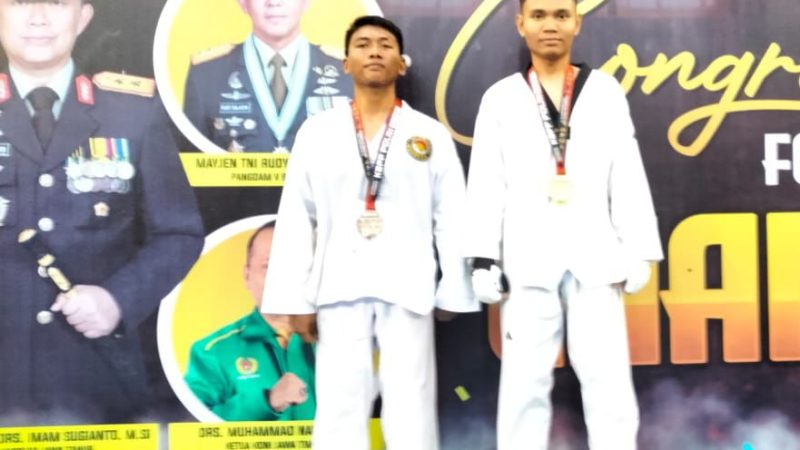 Bripda Mudzakkir, Sang Juara Taekwondo dari Polda Sulbar