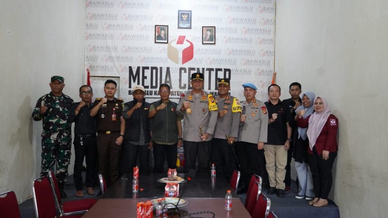 Kapolda Sulbar Cek Kesiapan puncak Pengaman Pilkada Serentak di Polman