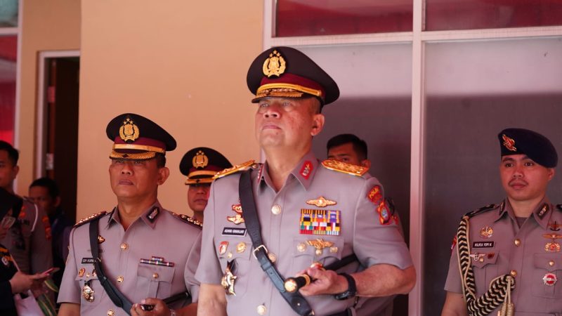 Kapolda Sulbar Pimpin Upacara Penutupan Pendidikan Pembentukan Bintara Polri di SPN Mekkatta