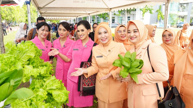 Ketua Bhayangkari Sulbar Apresiasi Pasar Murah dalam Rangka Memperingati Hari Ibu