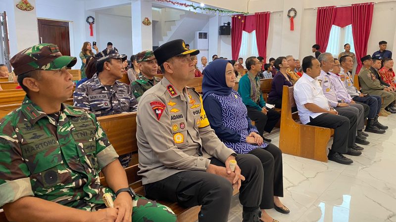 Jamin Natal Aman, Kapolda Bersama Forkopimda Kunjungi Langsung Gereja-Gereja
