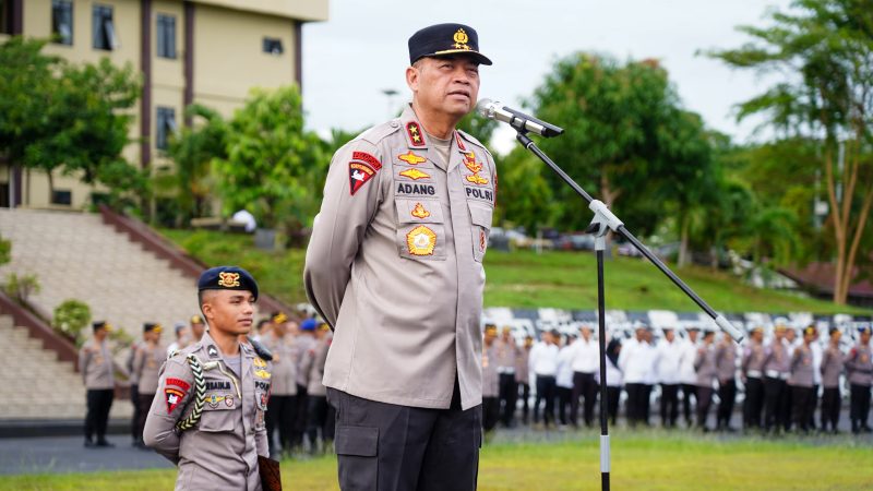 Wejangan Kapolda Sulbar, Pacu Semangat Personel Tingkatkan Pelayanan