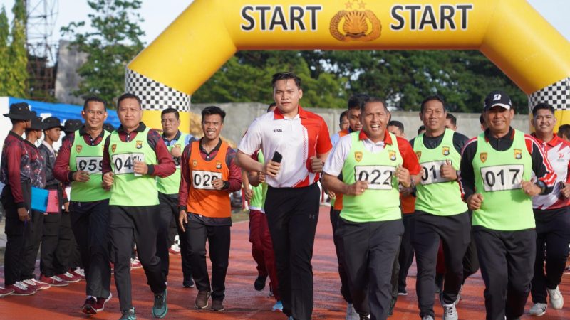 Wakapolda Sulbar Tekankan Pentingnya Kebugaran Jasmani bagi Personel Polri dalam Menunjang Tugas Optimal