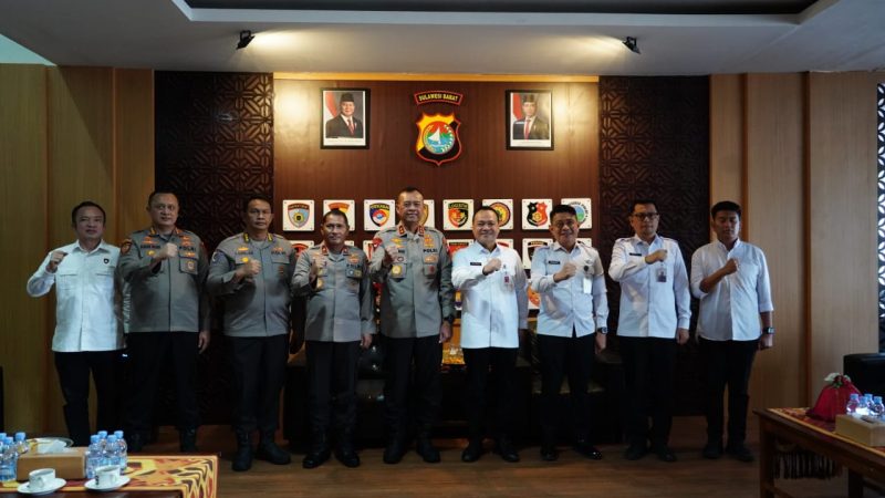 Silaturahmi dan Kolaborasi: Kapolda Sulbar Perkuat Kemitraan dengan Kanwil Kemenkumham