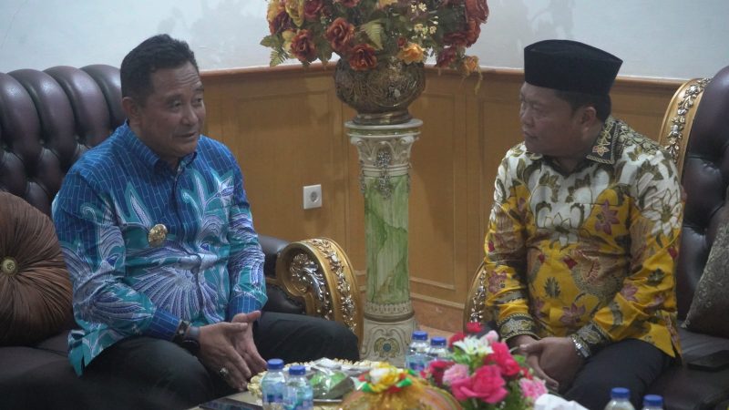 Pj Bahtiar Silaturrahmi Bersama Pj Bupati Mamasa dan Bupati Terpilih