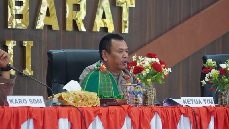 Penguatan Profesionalitas dan Etika Polri: Puslitbang Polri Beri Edukasi di Polda Sulbar