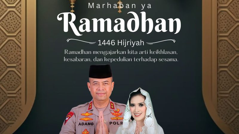 Marhaban Ya Ramadhan! Kapolda Ajak Warga Sulbar Raih Keberkahan Ramadhan dengan Sabar dan Ikhlas