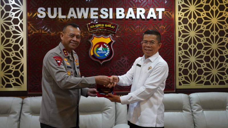 Kunjungan Silaturahmi, Kapolda Sulbar dan BPK RI Sulbar Perkuat Sinergitas
