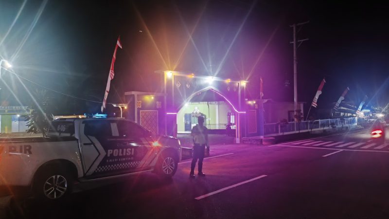 Jamin Kenyamanan Ibadah Tarawih, Ditlantas Polda Sulbar Tingkatkan Patroli dan Pengaturan di Masjid