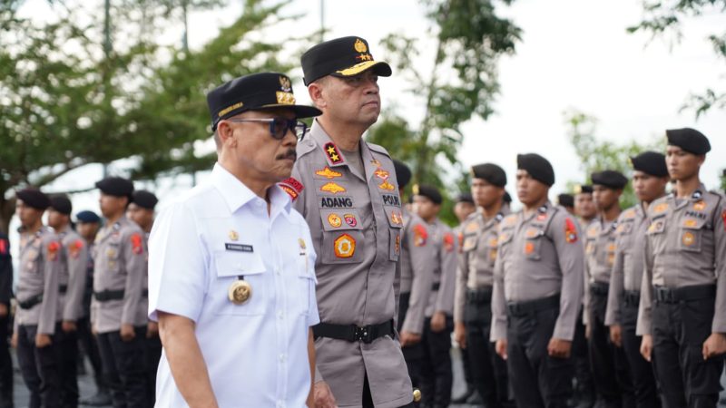 Apel Gelar Pasukan Operasi Ketupat Marano 2025: Polda Sulbar Siap Amankan Idul Fitri 1446 H