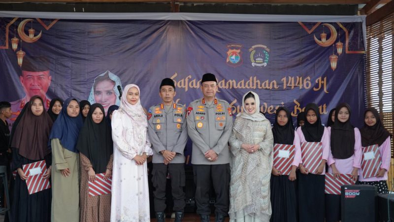 Kapolda Sulbar Tebar Berkah Ramadan: Santunan dan Doa Bersama Anak Yatim Piatu di Dermaga Sandeq Nusantara