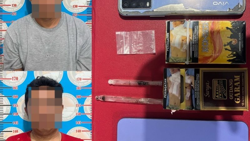 Dua Pria di Majene Ditangkap, Polisi Temukan Sabu di Penginapan