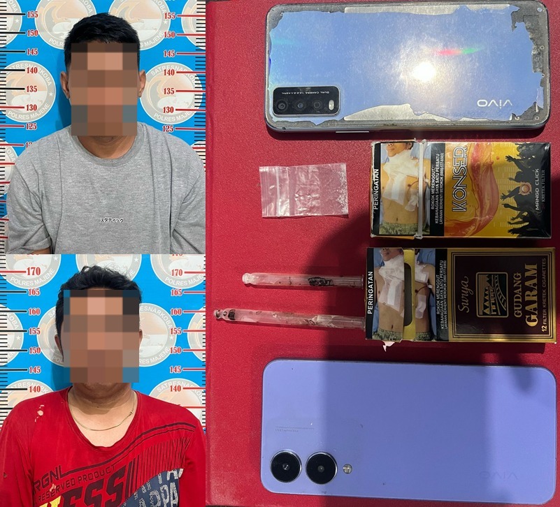 Dua Pria di Majene Ditangkap, Polisi Temukan Sabu di Penginapan