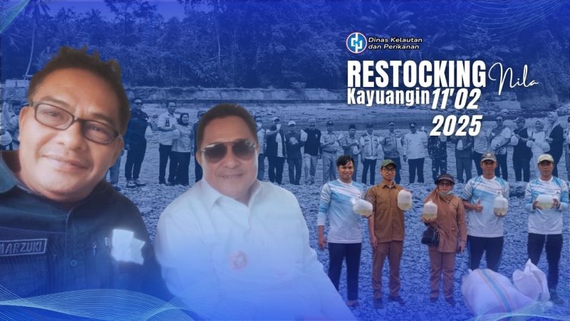 Kepala DKP Dampingi Pj Gubernur Sulbar, 30 Ribu Benih Nila Ditebar di Majene