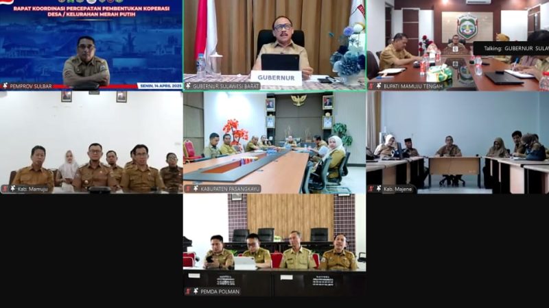 Respon Cepat Instruksi Presiden, Inspektorat Hadiri Rakor Virtual Bersama Gubernur Suhardi Duka