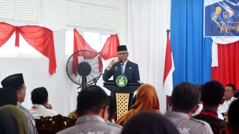 Plh Sekprov Sulbar Buka Resmi Lomba Kompetensi Siswa SMK