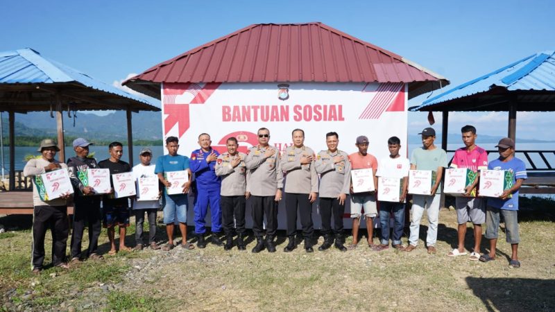 Kapolda Sulbar Tebar Kebaikan di Tengah Masyarakat Bebanga