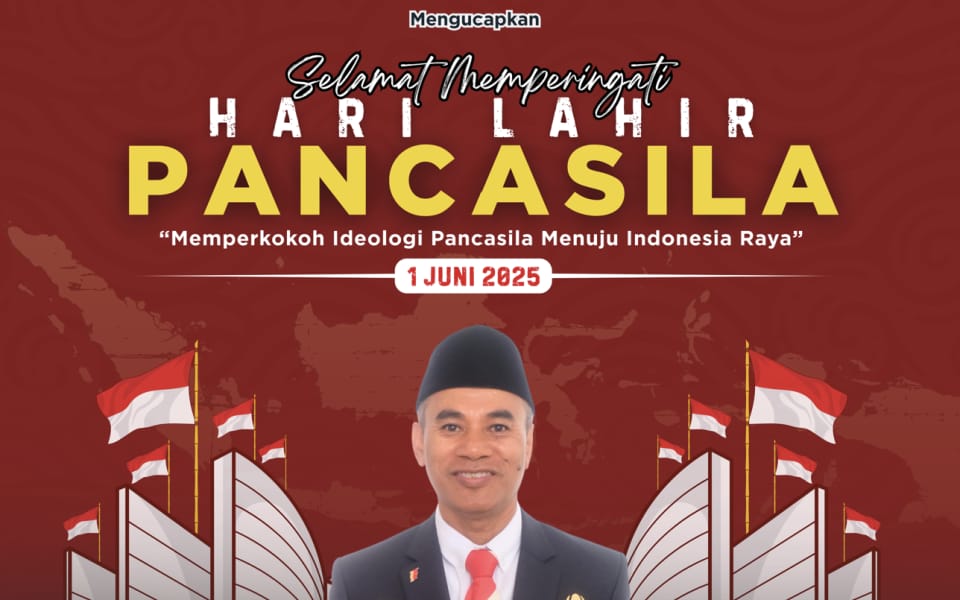 Inspektorat Ucapkan Selamat Hari Lahir Pancasila
