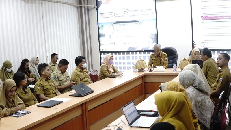 Targetkan Predikat BB, Pemprov Sulbar Genjot Implementasi SAKIP dan Zona Integritas