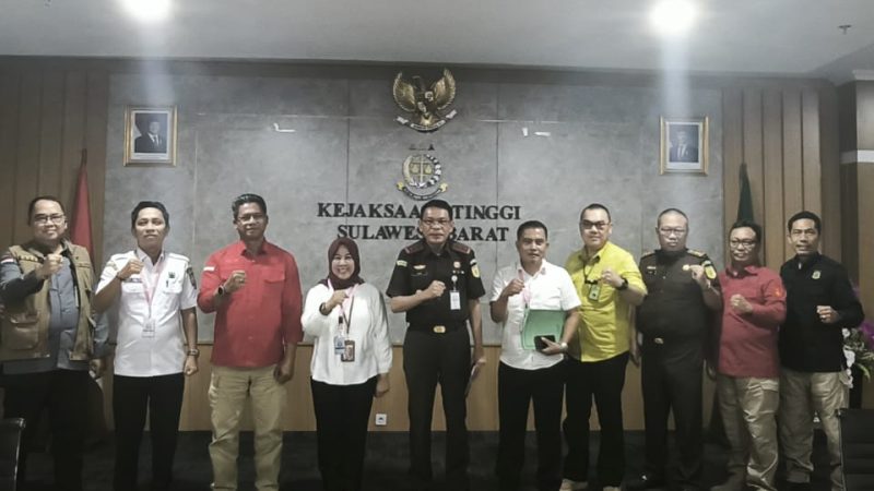Inspektorat Sulbar Laksanakan Koordinasi Program Pemberantasan Korupsi di Kejati