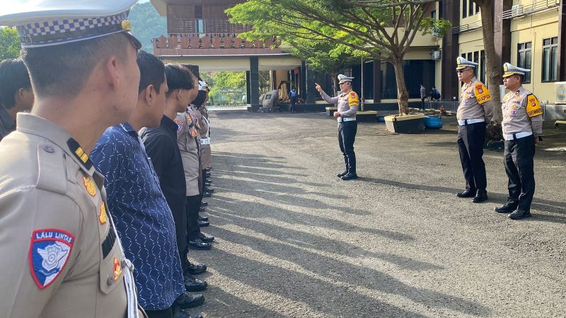 Laksanakan Operasi Patuh, Dirlantas Polda Sulbar Minta Personel Tunjukkan Hasil Nyata