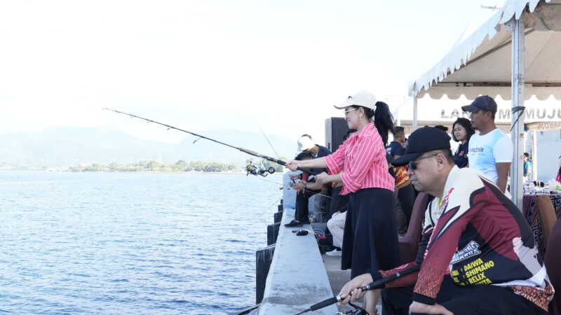 Kapolda Sulbar Perkuat Silaturahmi, Mancing Ria Meriahkan Hari Bhayangkara ke-79