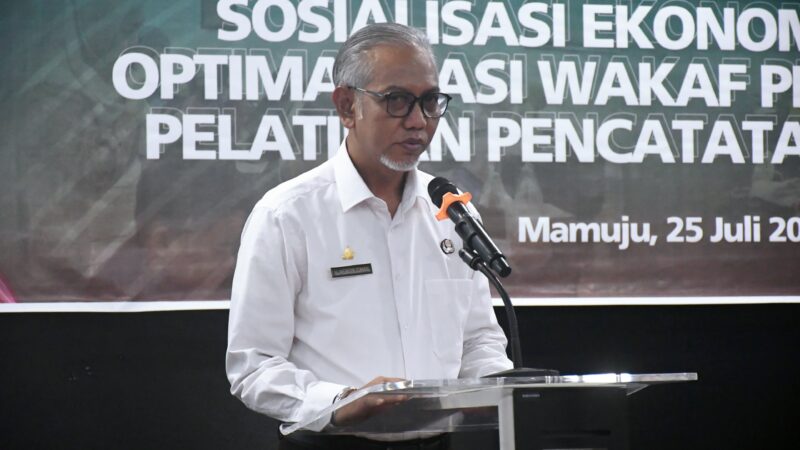 Pemprov Sulbar Dukung Penguatan Ekonomi Syariah Lewat Wakaf Produktif