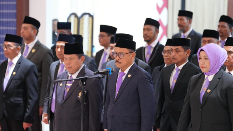 Agum Gumelar Lantik Suhardi Duka Jadi Ketua DPD Ikatan Keluarga Alumni Lemhannas Sulbar