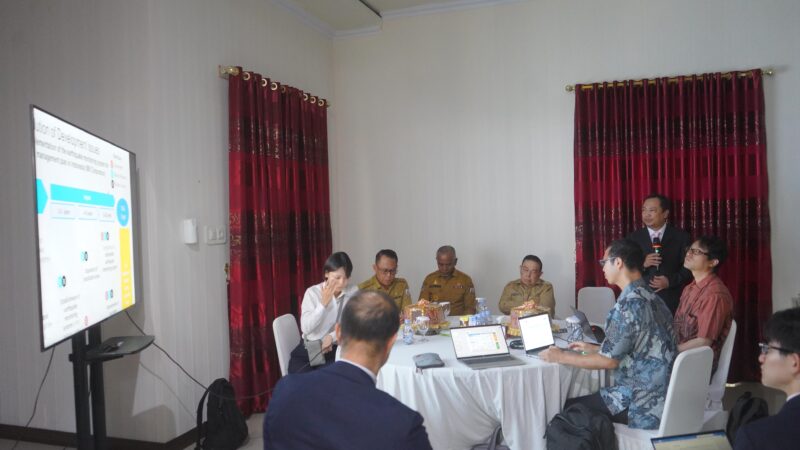 Pemprov Sulbar Terima Tawaran Teknologi Deteksi Dini Bencana dari IMV Corporation Jepang