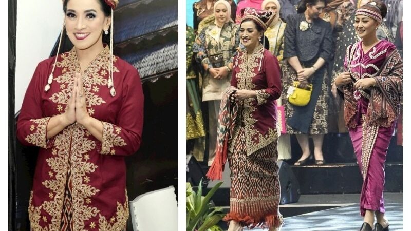 Tenun Kalumpang Curi Panggung, Miranti Adang Tampil Memikat!