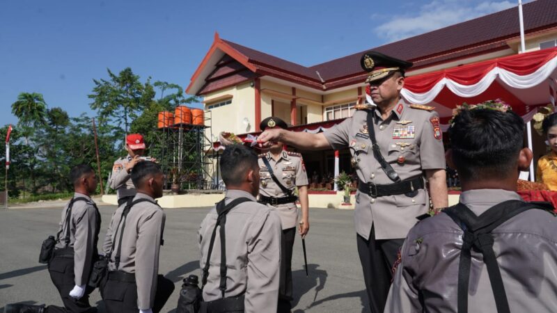 Kapolda Sulbar Buka Pendidikan Siswa SPN Mekkatta, Cetak Bhayangkara Unggul dan Modern