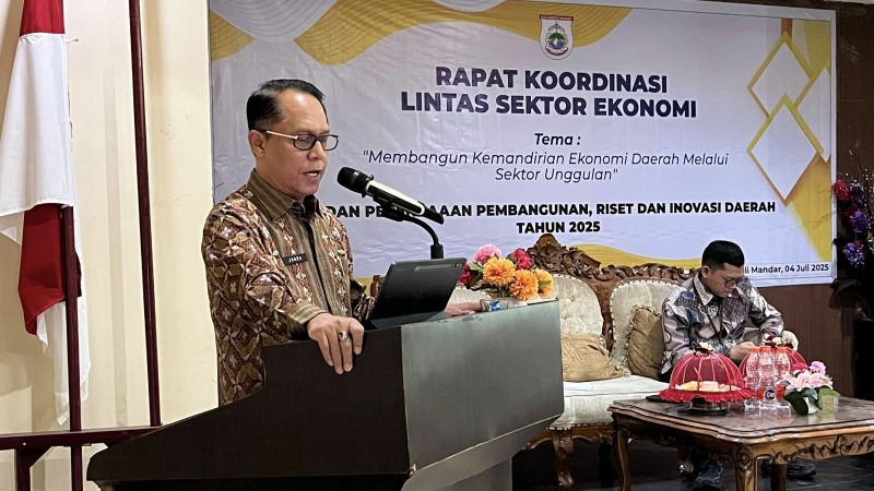 Rakor Ekonomi Sulbar Bahas Strategi Capai Target Pertumbuhan 8 Persen dalam 5 Tahun