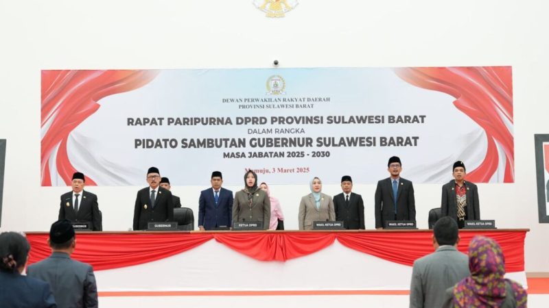 Rapat Paripurna Perdana DPRD Sulbar, Penyampaian Visi Misi SDK-JSM