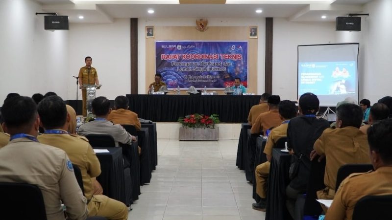 Sulbar Menuju Zero Blankspot, Kominfo Sulbar Sasar 15 Titik Bantuan Internet di Majene