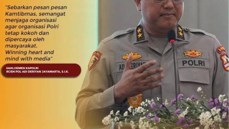 Kapolda Sulbar Berganti, Irjen Pol Adi Deriyan Jayamarta Gantikan Irjen Pol Adang Ginanjar